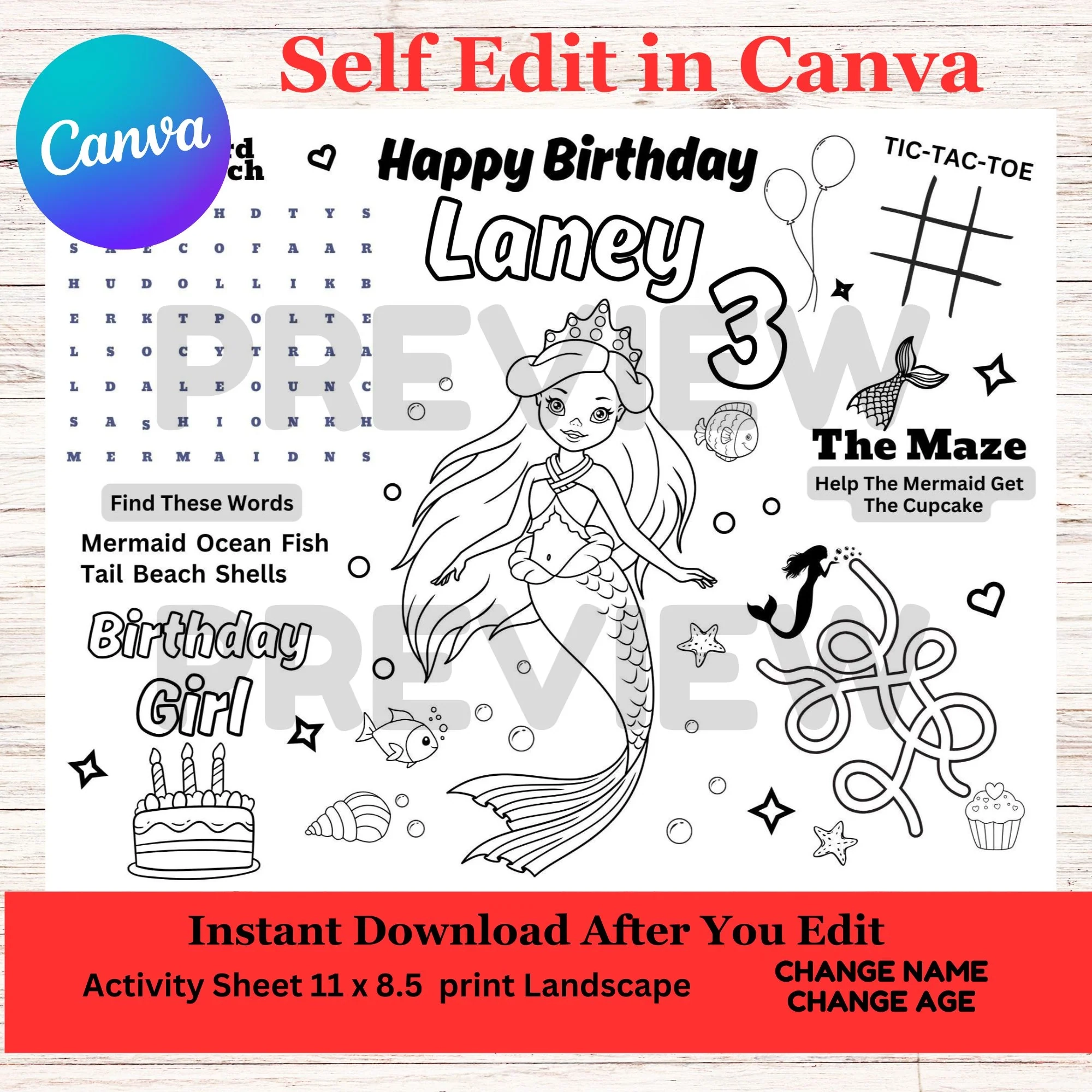 Mermaid Birthday Activity Coloring Sheet Mermaid Birthday Sheet Templ Girly Girl Tutus Mermaid Birthday Activity Coloring Sheet Mermaid Birthday Sheet Templ Girly Girl Tutus