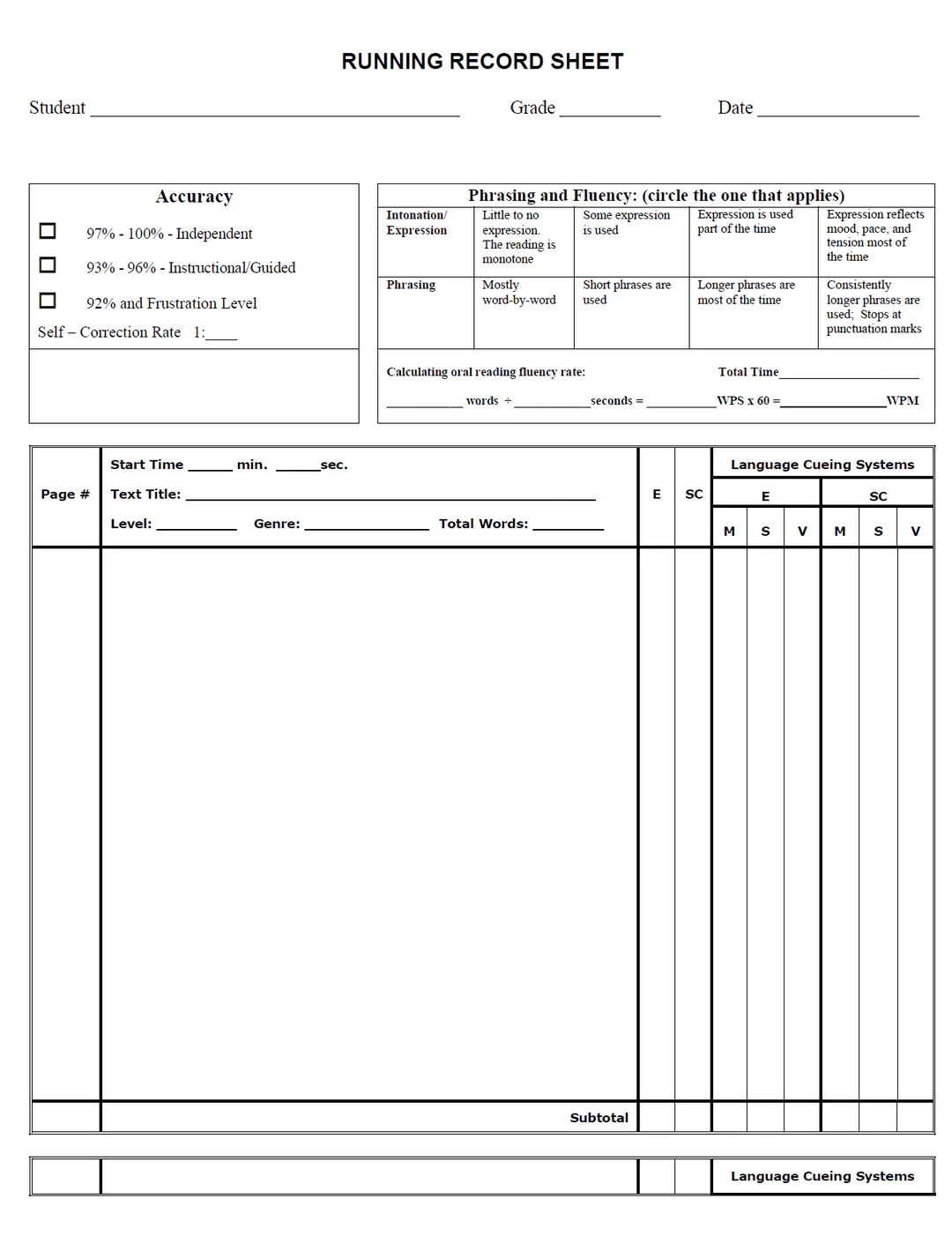 10 Leveled Passages Fluency Fiction Guided Reading For Levels E F Literacy And Math Ideas