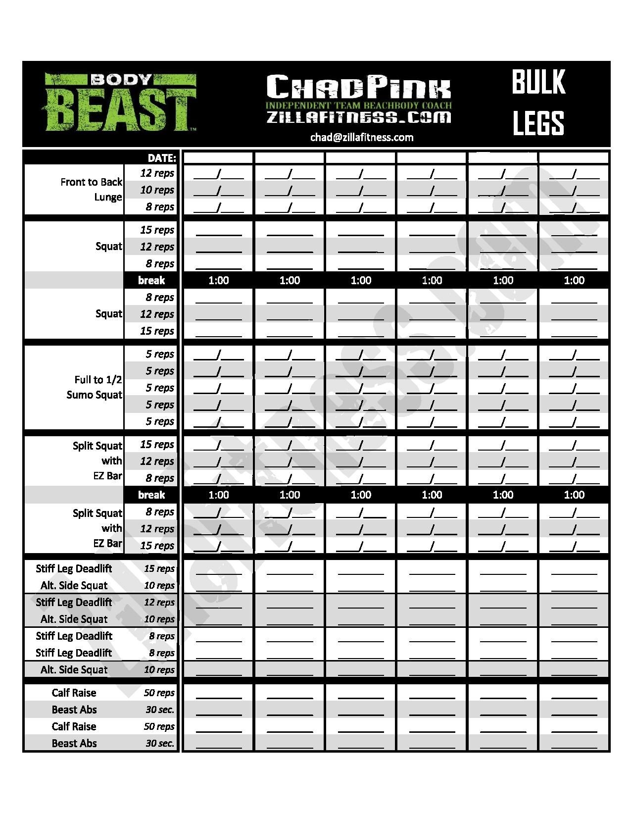 12 Best Body Beast Workout Sheets Ideas Body Beast Body Beast Workout Body Beast Workout Sheets