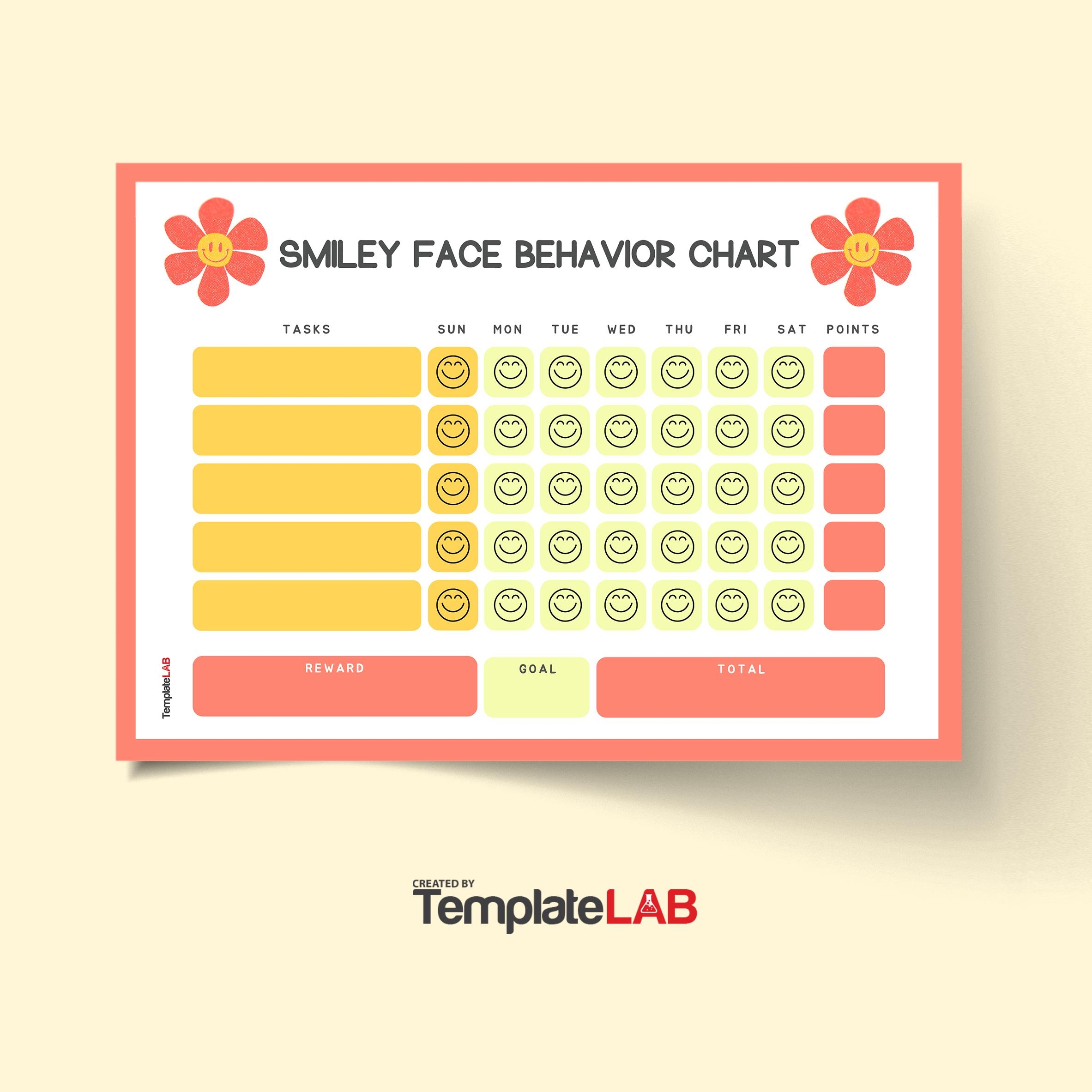 19 Printable Behavior Chart Templates for Kids TemplateLab 19 Printable Behavior Chart Templates for Kids TemplateLab