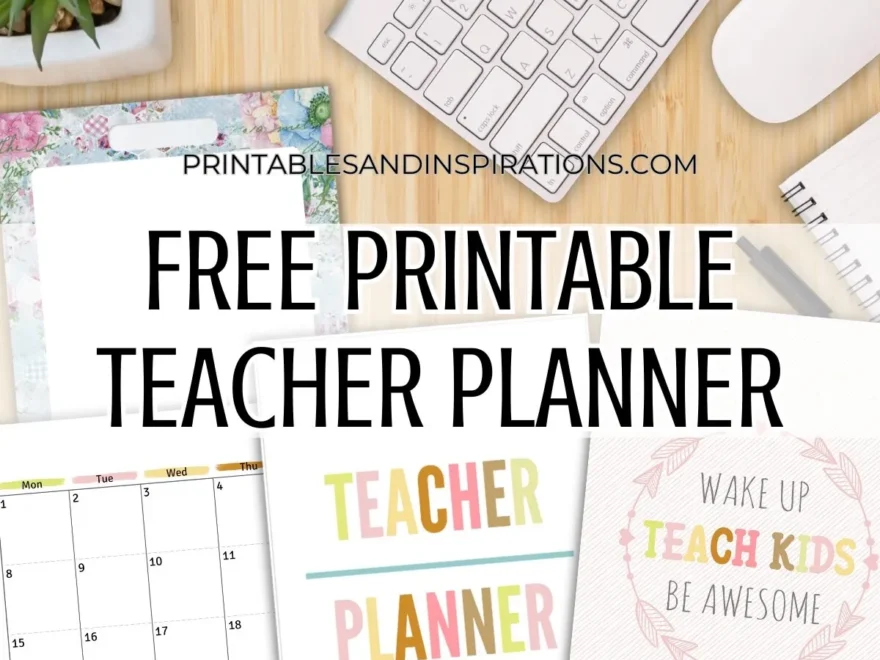 2025 2026 Teacher Planner Free Printable Printables And Inspirations