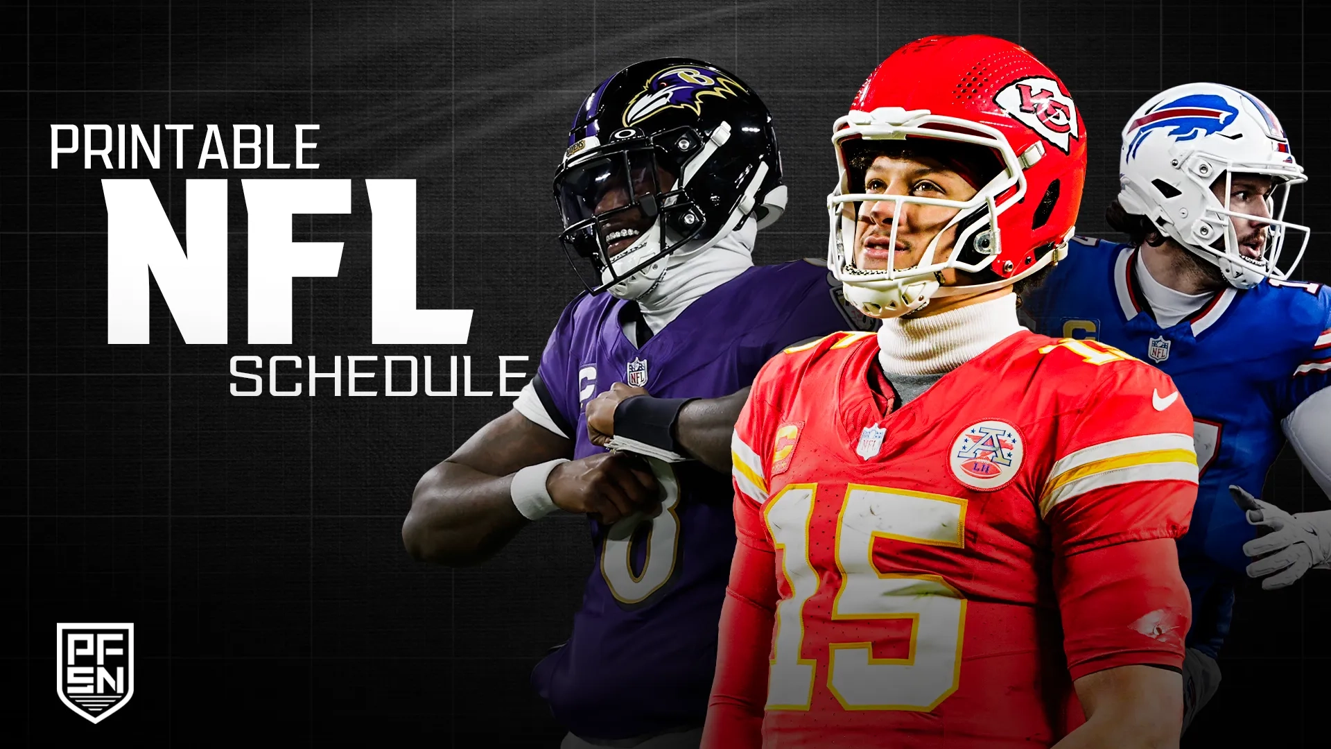 Printable Nfl 2026 Schedule 2025-26