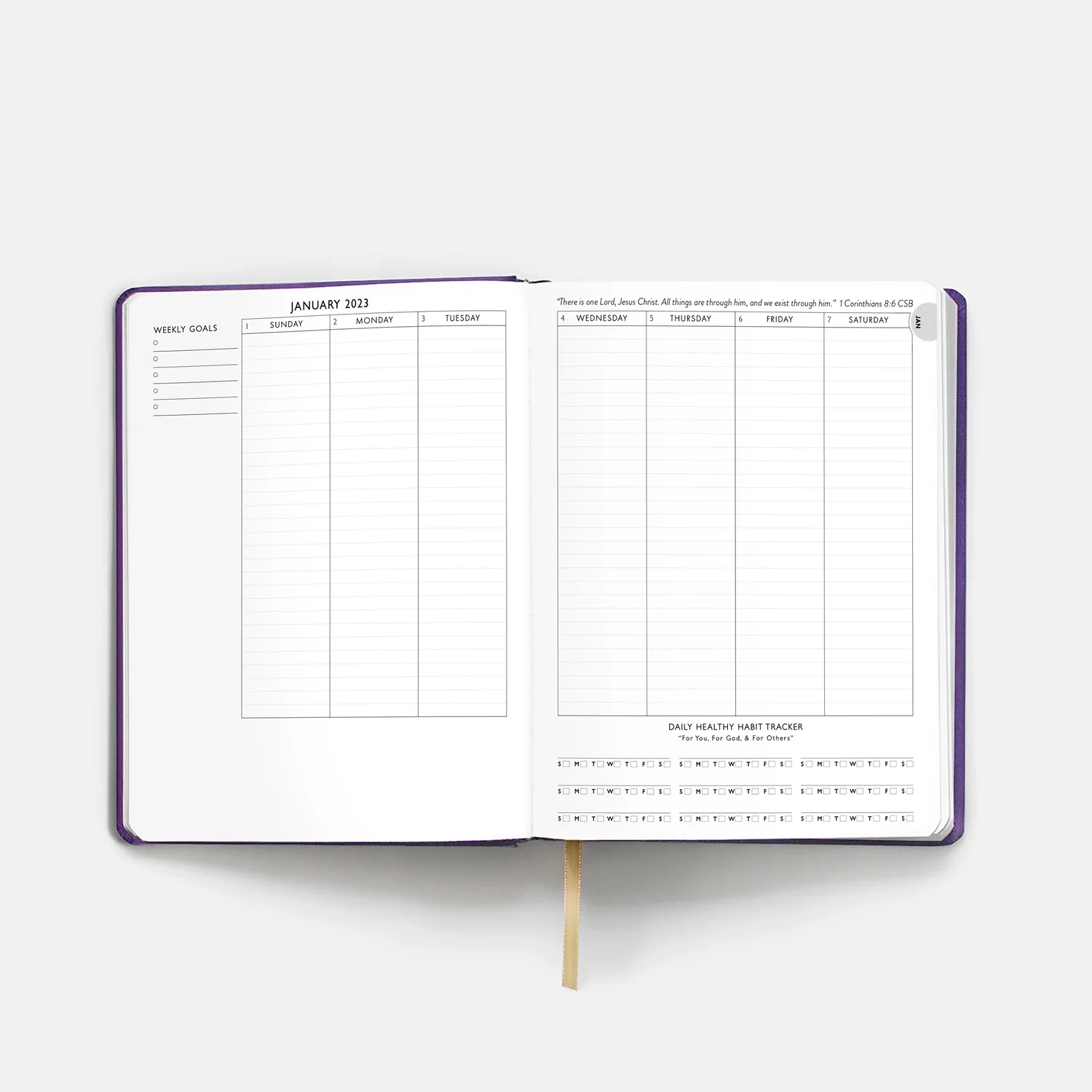 2026 Christian Planner Printable