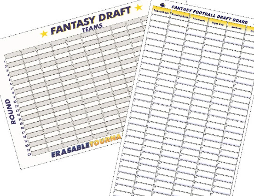 2026 FANTASY FOOTBALL PRINTABLE Draft Kit Board Instant Download twin Pack Holds 12 Teams 22 Rounds Owner s Board Holds Position Players Etsy 2026 FANTASY FOOTBALL PRINTABLE Draft Kit Board Instant Download twin Pack Holds 12 Teams 22 Rounds Owner s Board Holds Position Players Etsy