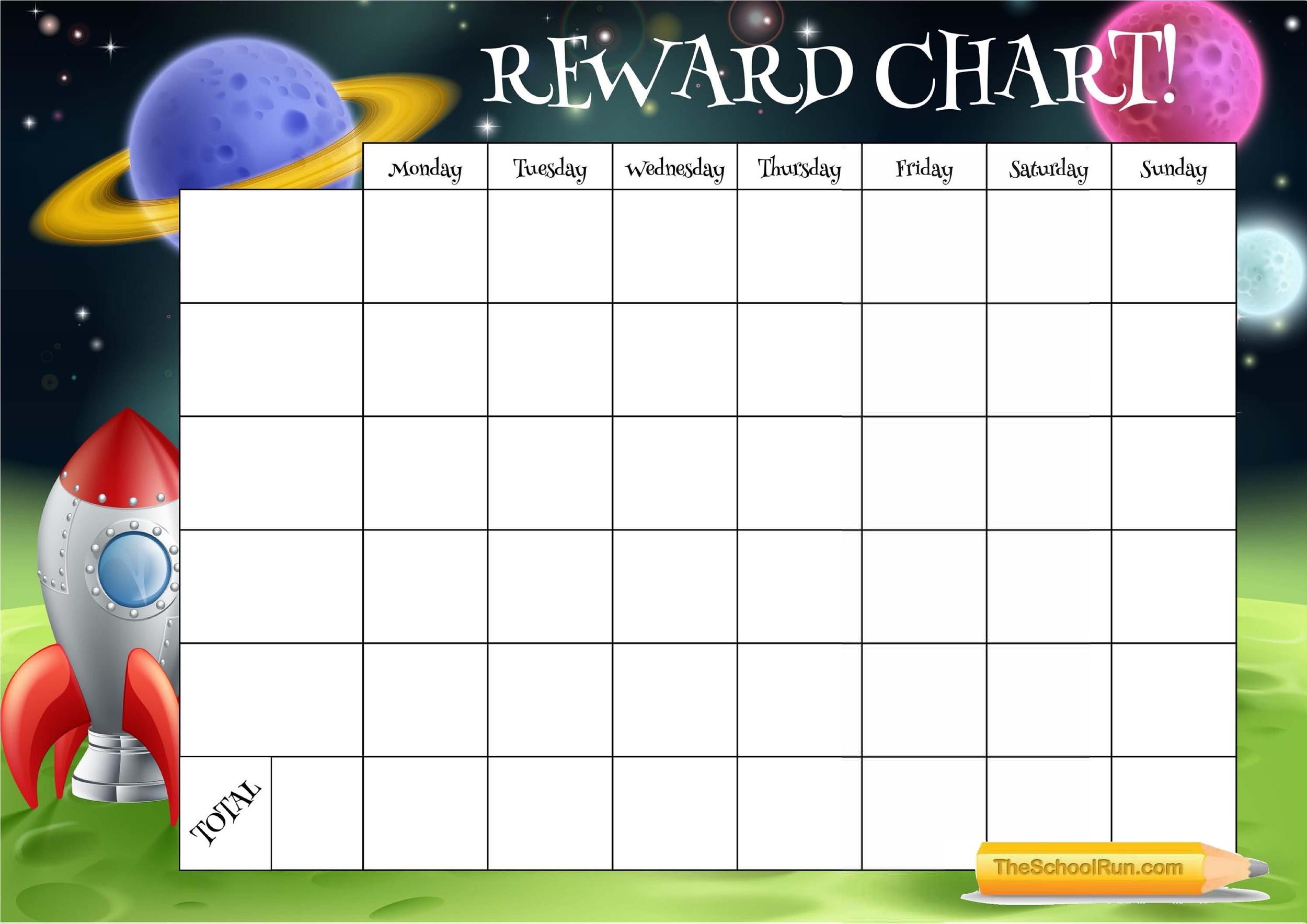 Free Printable Reward Chart