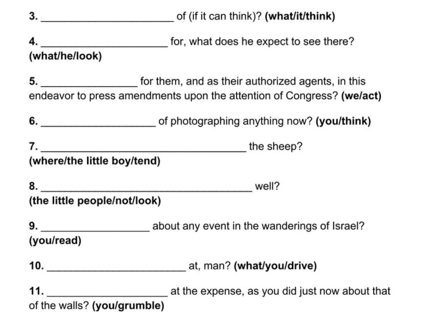27 Present Continuous Question PDF Worksheets With Answers Grammarism