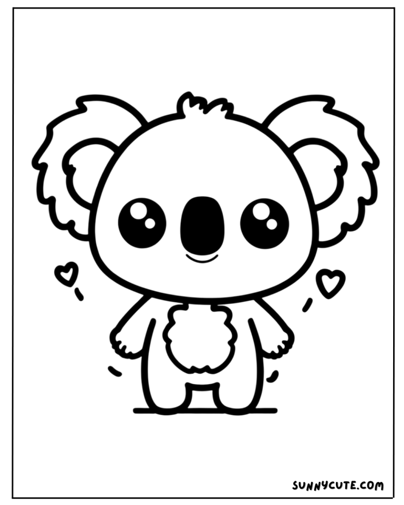 Free Printable Coloring Sheets Cute Animal