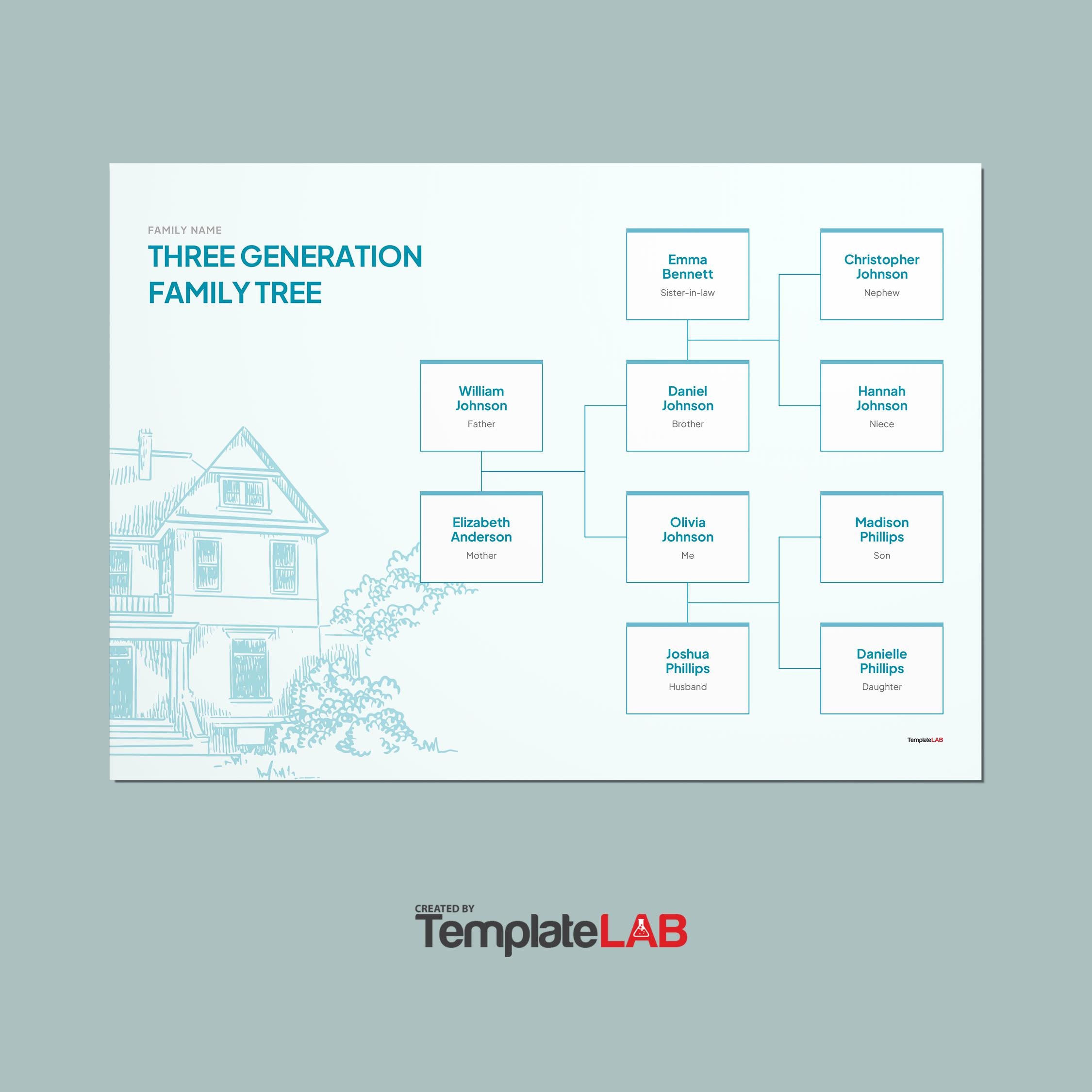 41 Free Family Tree Templates Word Excel PDF PowerPoint 41 Free Family Tree Templates Word Excel PDF PowerPoint