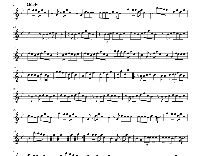 7 Years Lukas Graham Sheet Music For Violin Solo MuseScore