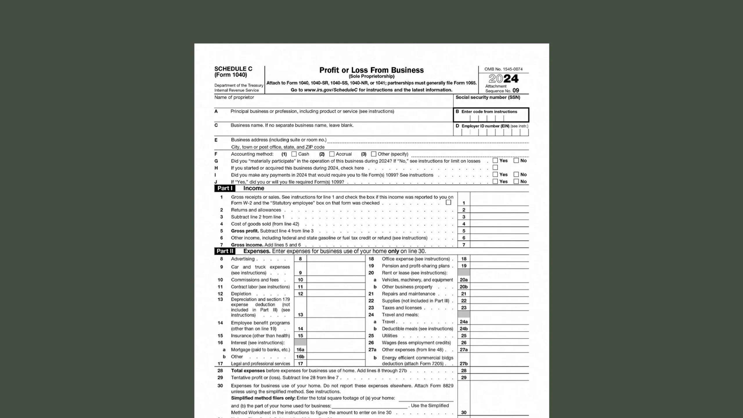 A Step by Step Guide To Filing Schedule C Form 1040 Ambrook A Step by Step Guide To Filing Schedule C Form 1040 Ambrook