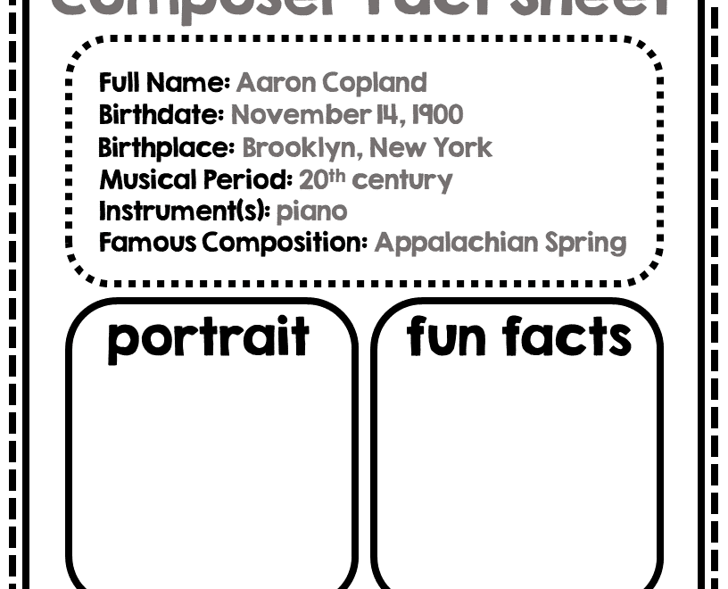 Aaron Copland Classical Music Social Emotional Listening Activities Made By Teachers