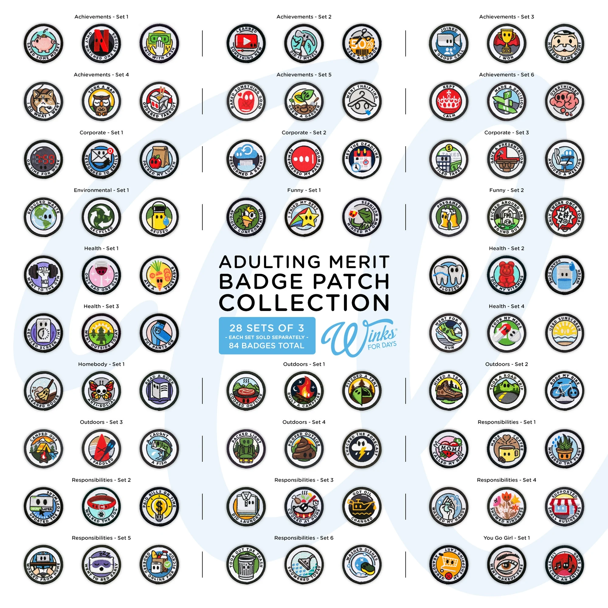 Printable List Of Merit Badgepatches