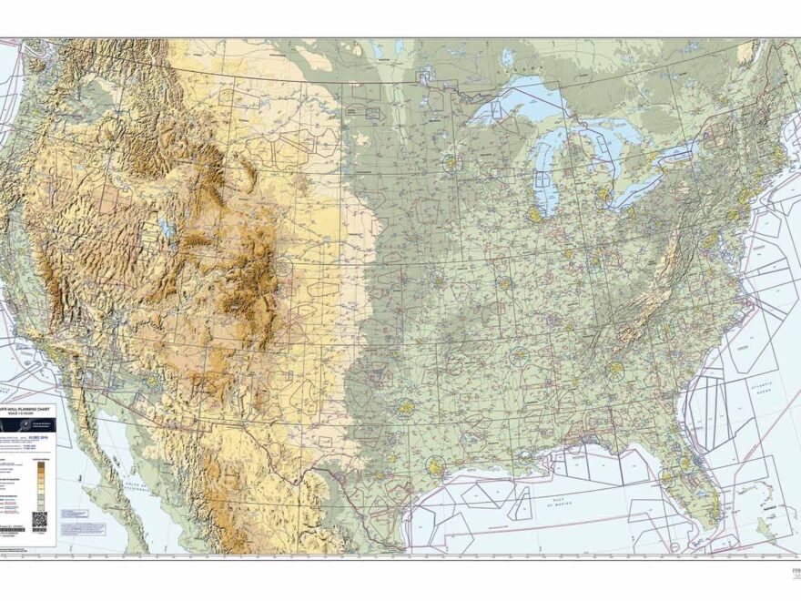 Amazon FAA Chart U S VFR Wall Planning Chart Folded VFRWPC Current Edition Electronics