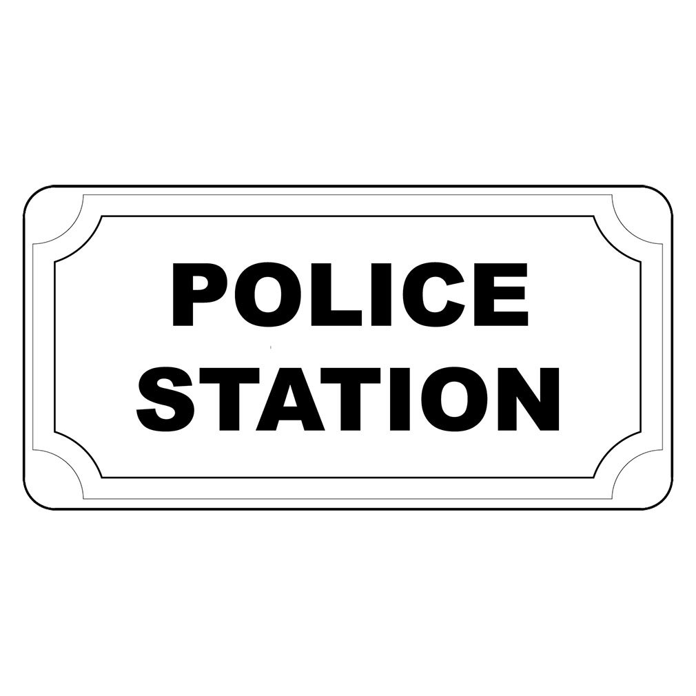 Police Department Sign Printable Police Department Sign Printable