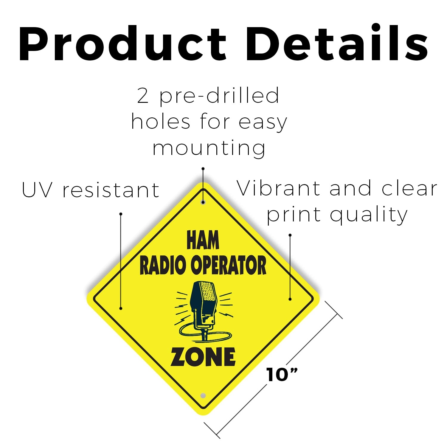 Printable Amateur Radio Sign Printable Amateur Radio Sign