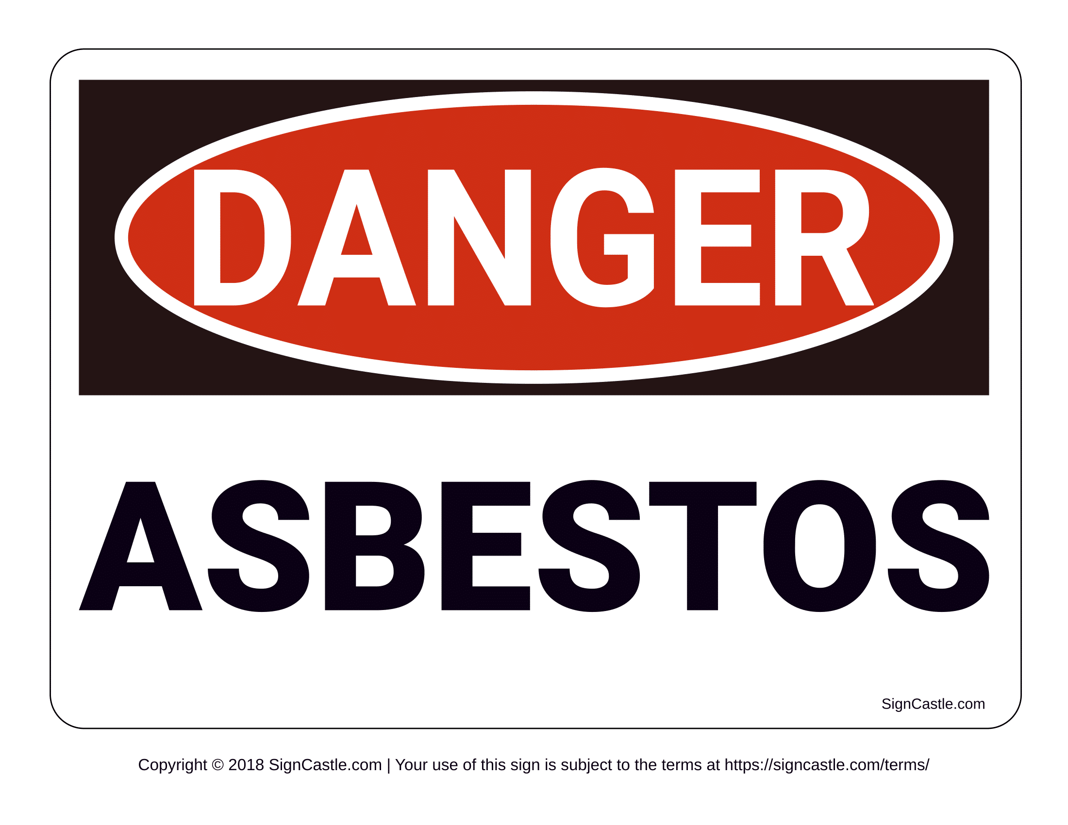 Asbestos Warning Signs Poster Template Asbestos Warning Signs Poster Template
