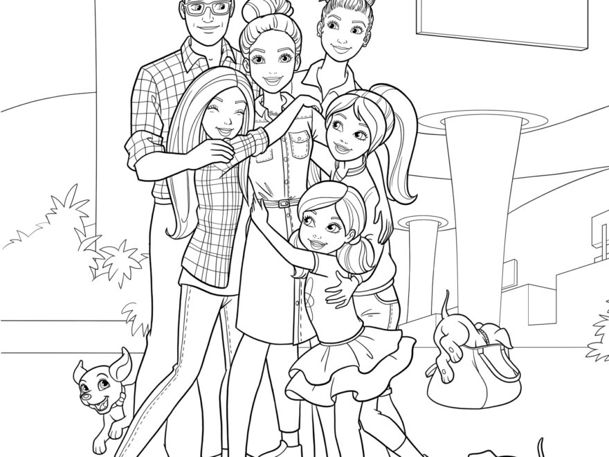 Barbie Princess Adventure 21 Coloring Pages YouLoveIt
