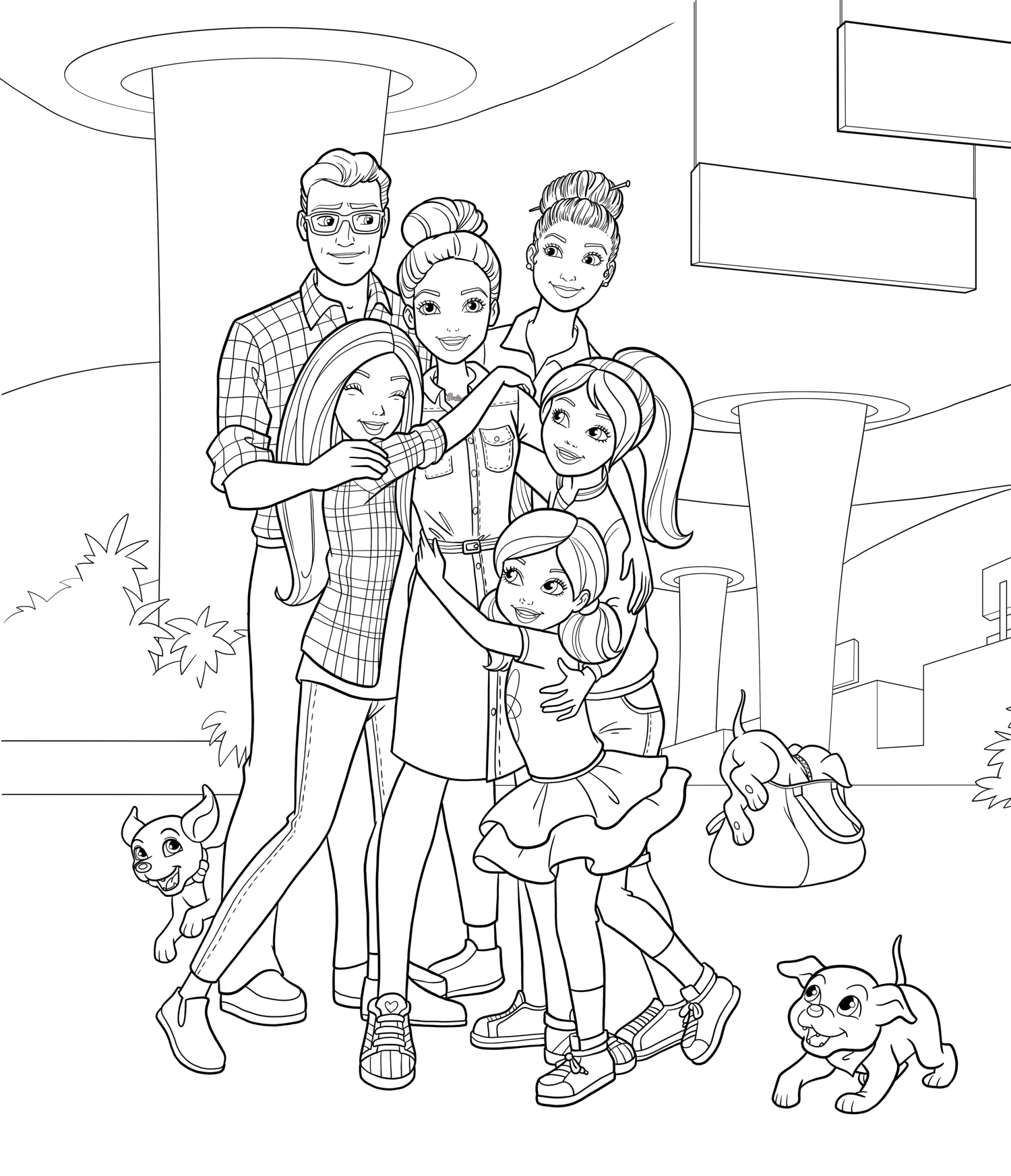 Barbie Princess Adventure 21 Coloring Pages YouLoveIt
