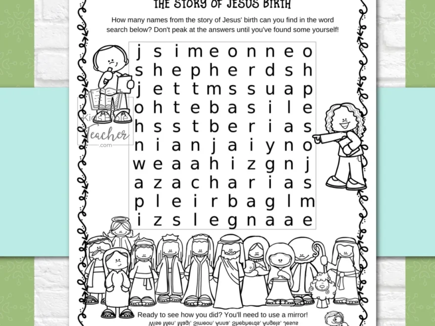 Bible Worksheets Kids Bible Teacher