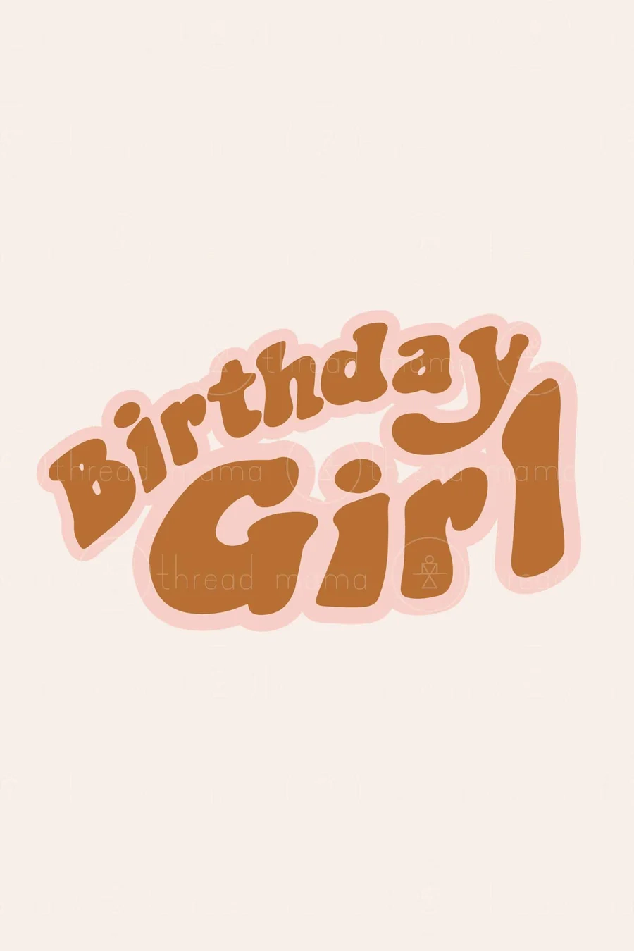 Printable Birthday Girl Sign