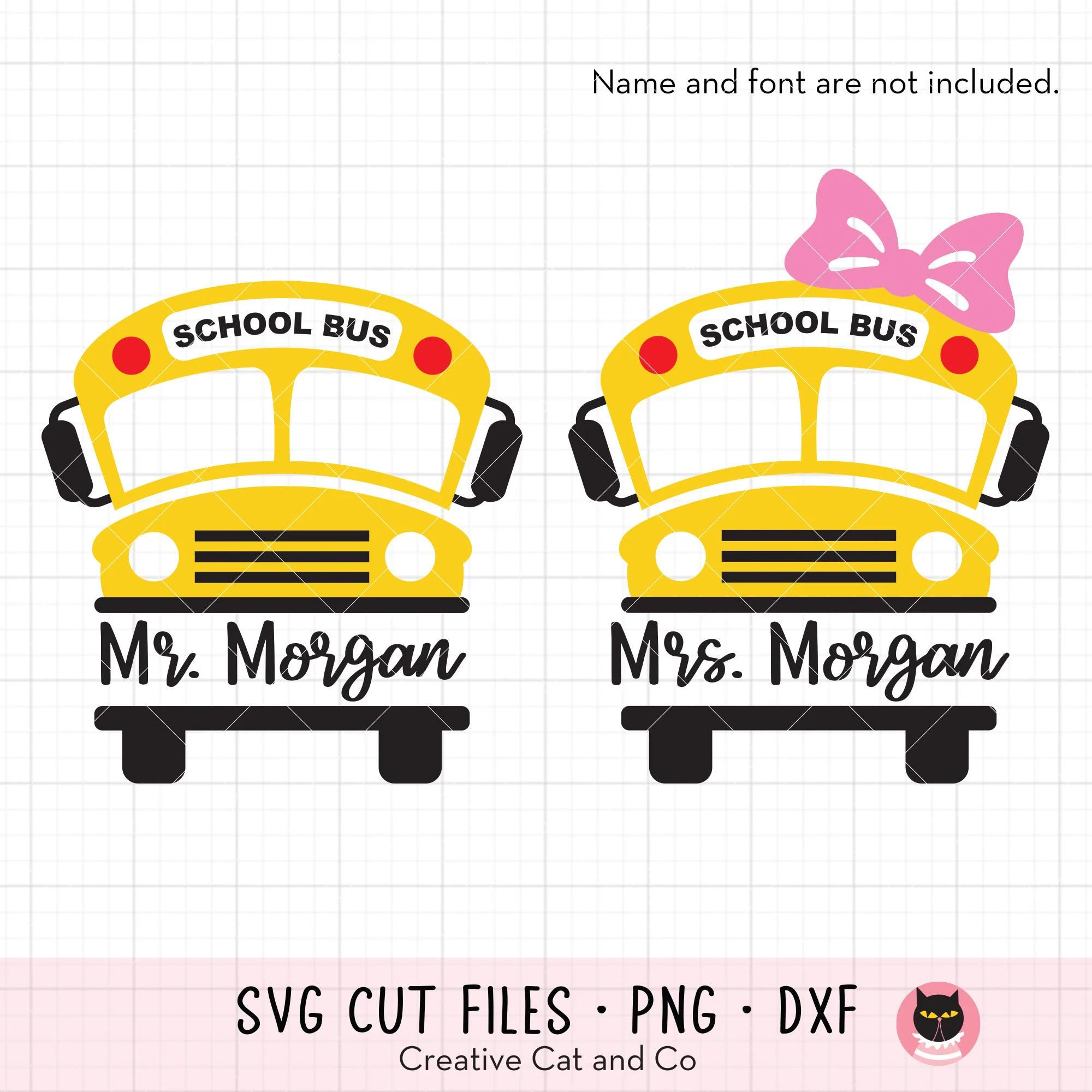 Printable Name Signs For Bus Drivers