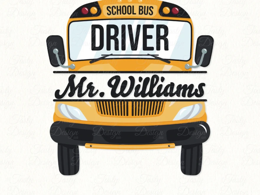 Bus Driver Sign Etsy