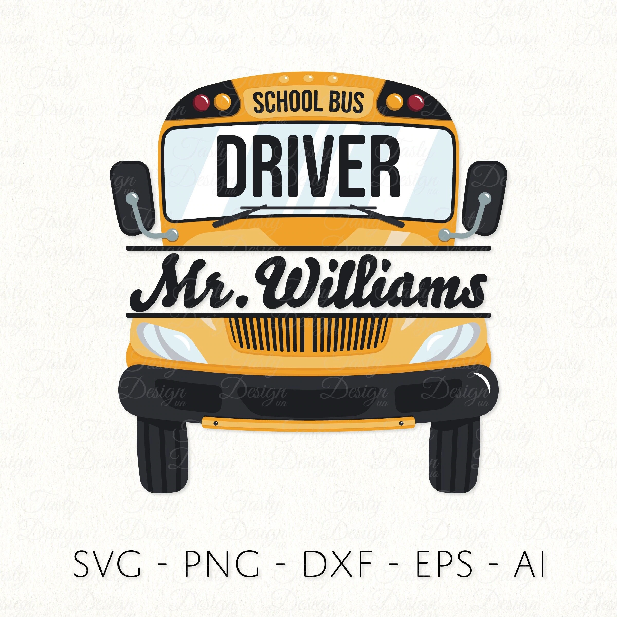 Bus Driver Sign Etsy