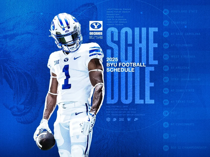 BYU Big 12 Announce 2025 Football Schedule BYU Athletics Official Athletics Website BYU Cougars