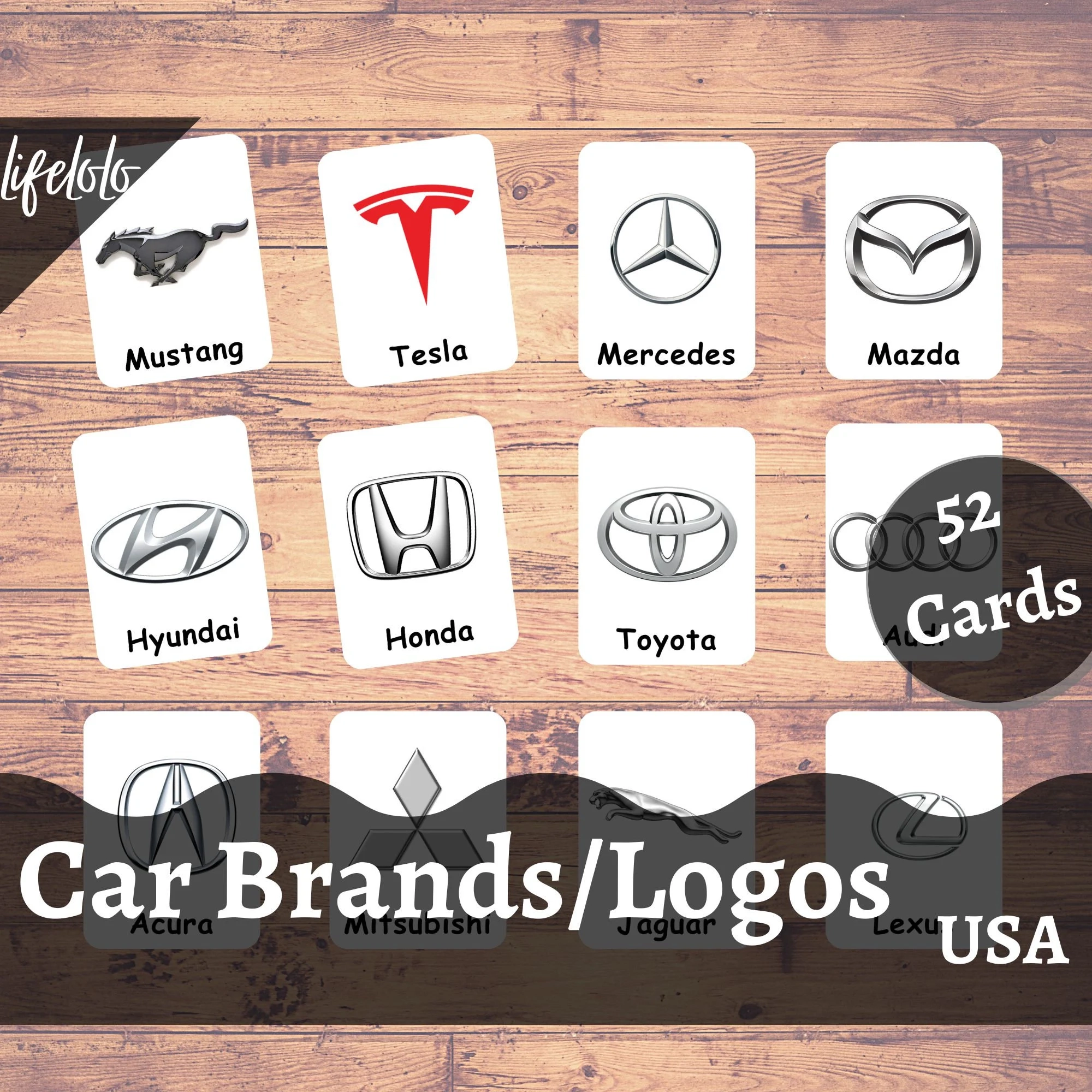 Car Brands Car Logos Automotive Logos Car Companies 52 Flash Cards Montessori Materials Car Symbols In USA Printable Pdf Download Etsy Car Brands Car Logos Automotive Logos Car Companies 52 Flash Cards Montessori Materials Car Symbols In USA Printable Pdf Download Etsy