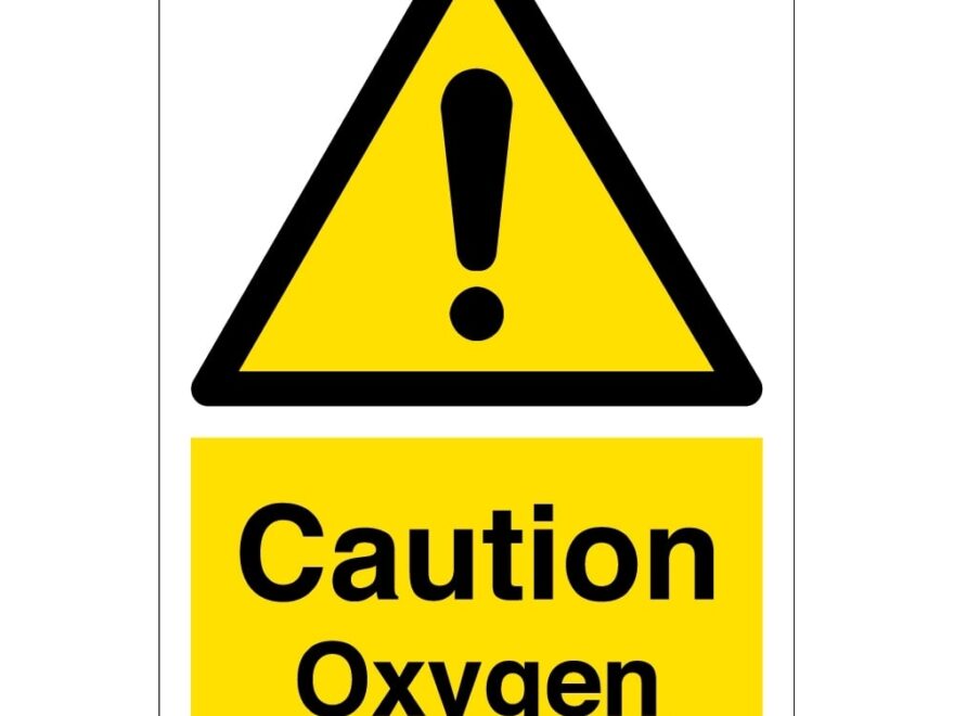 Caution Oxygen Signs From Key Signs UK Worksheets Library