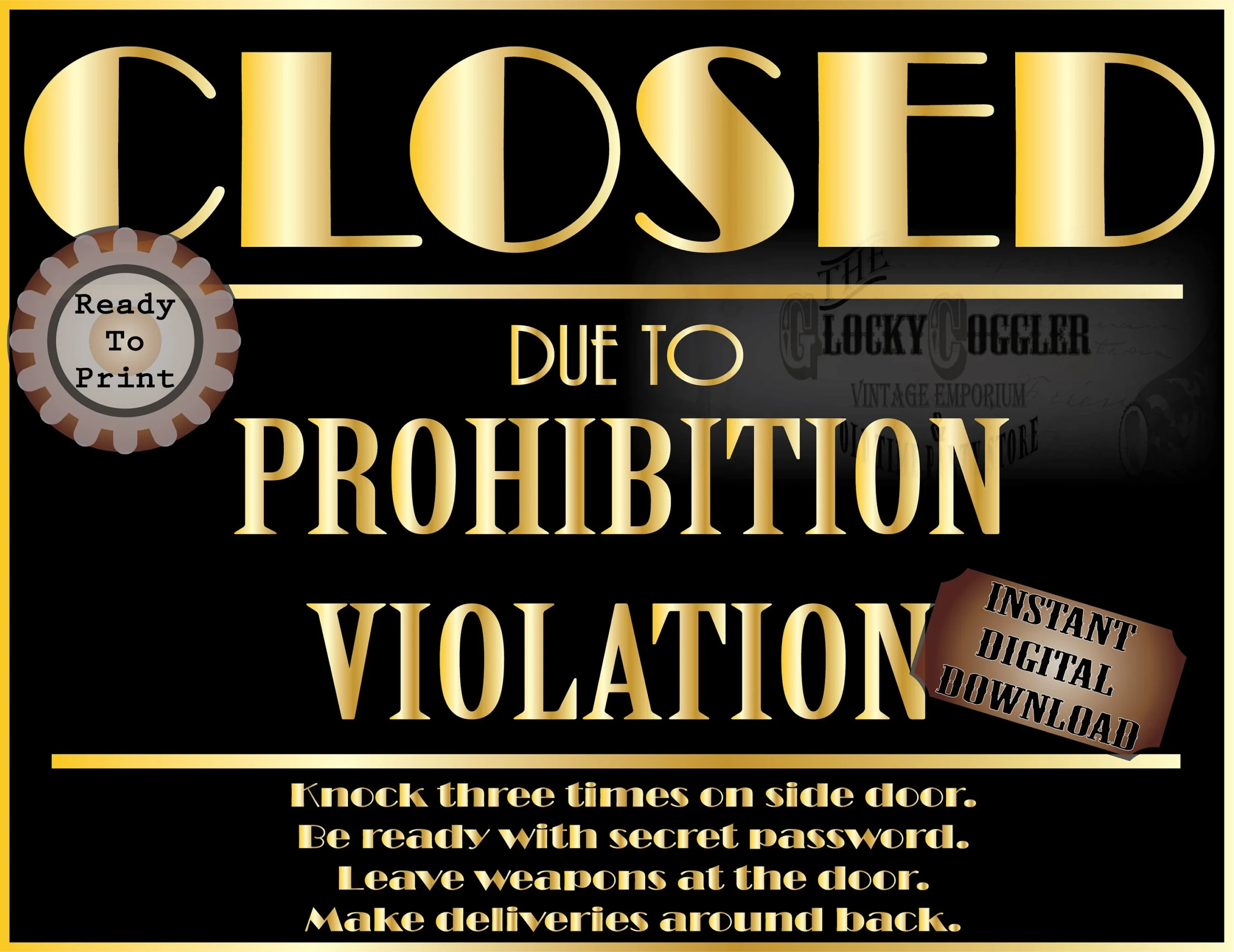Printable Closed Due To Violations Sign Printable Closed Due To Violations Sign