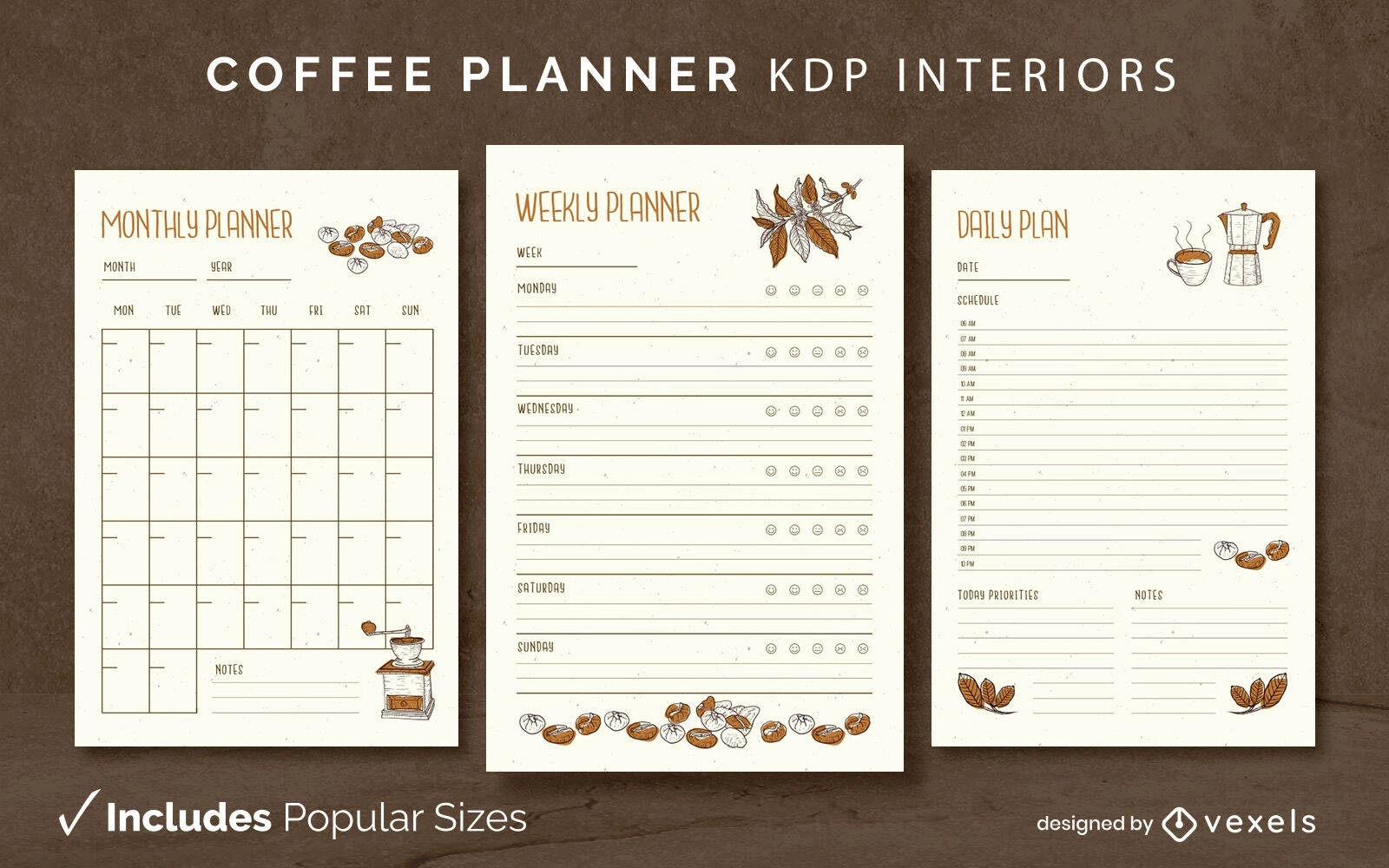 Coffee Planner Printable Free