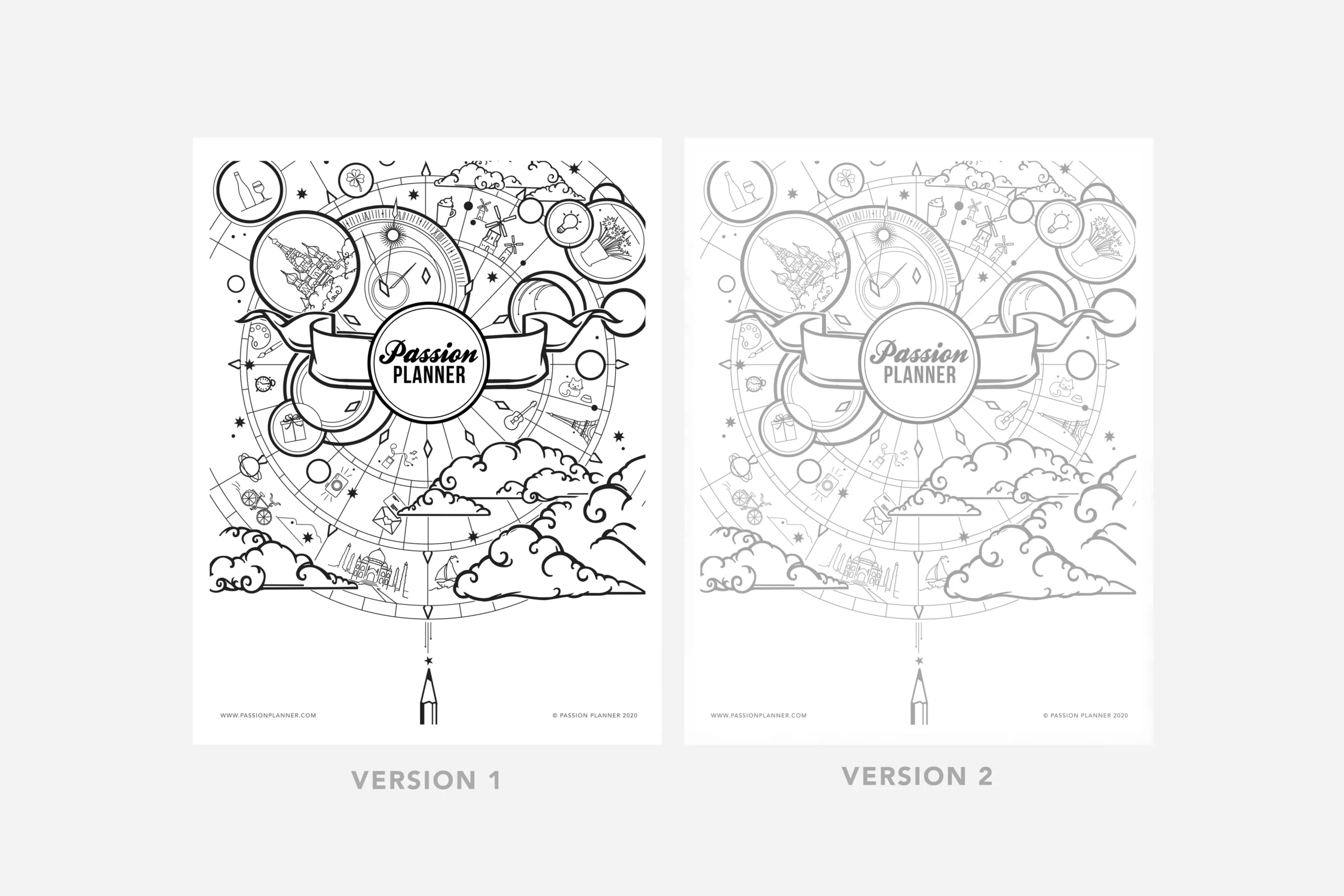 Free Printable Planner Coloring Pages