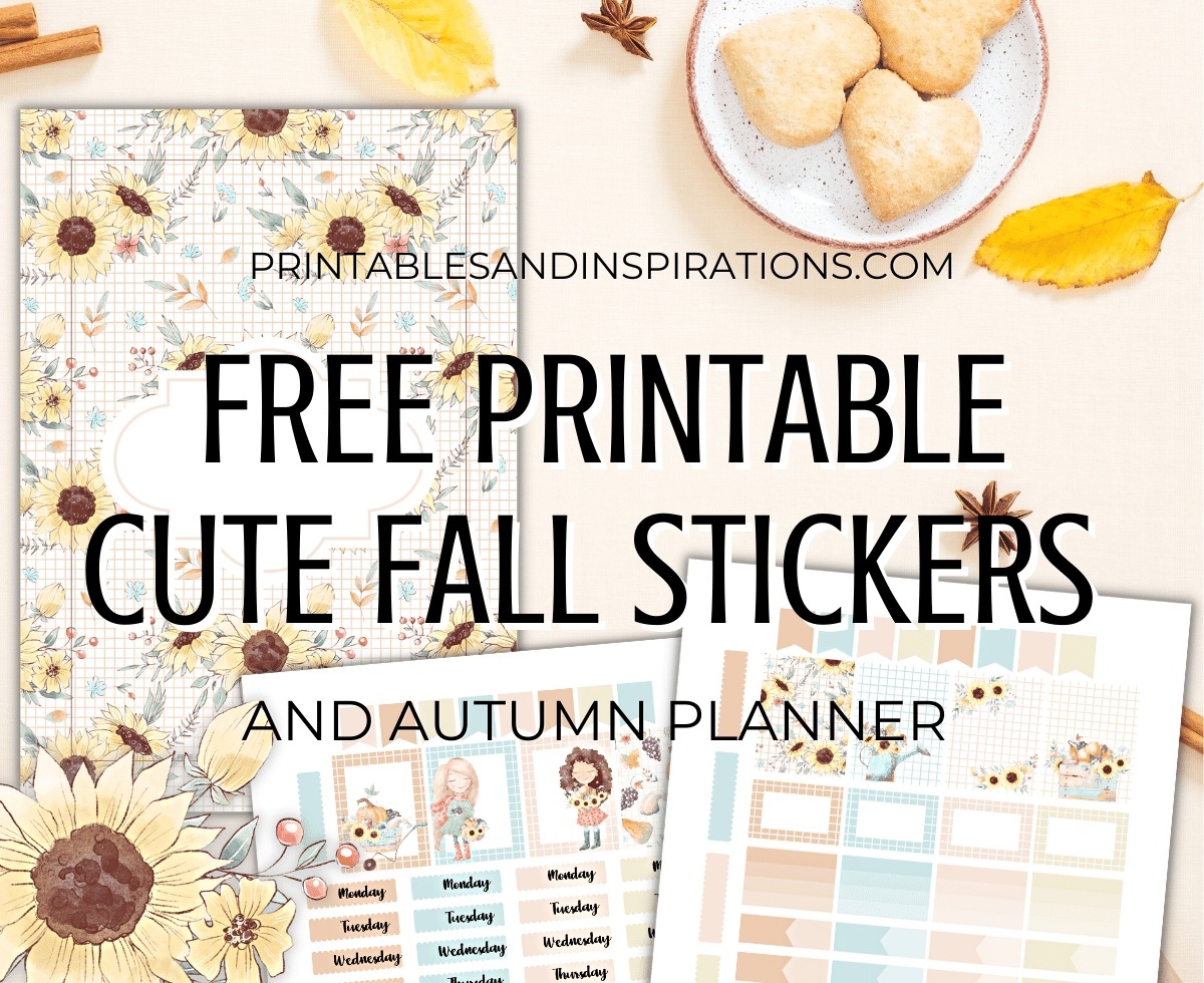 Free Printable Fall Planner Stickers