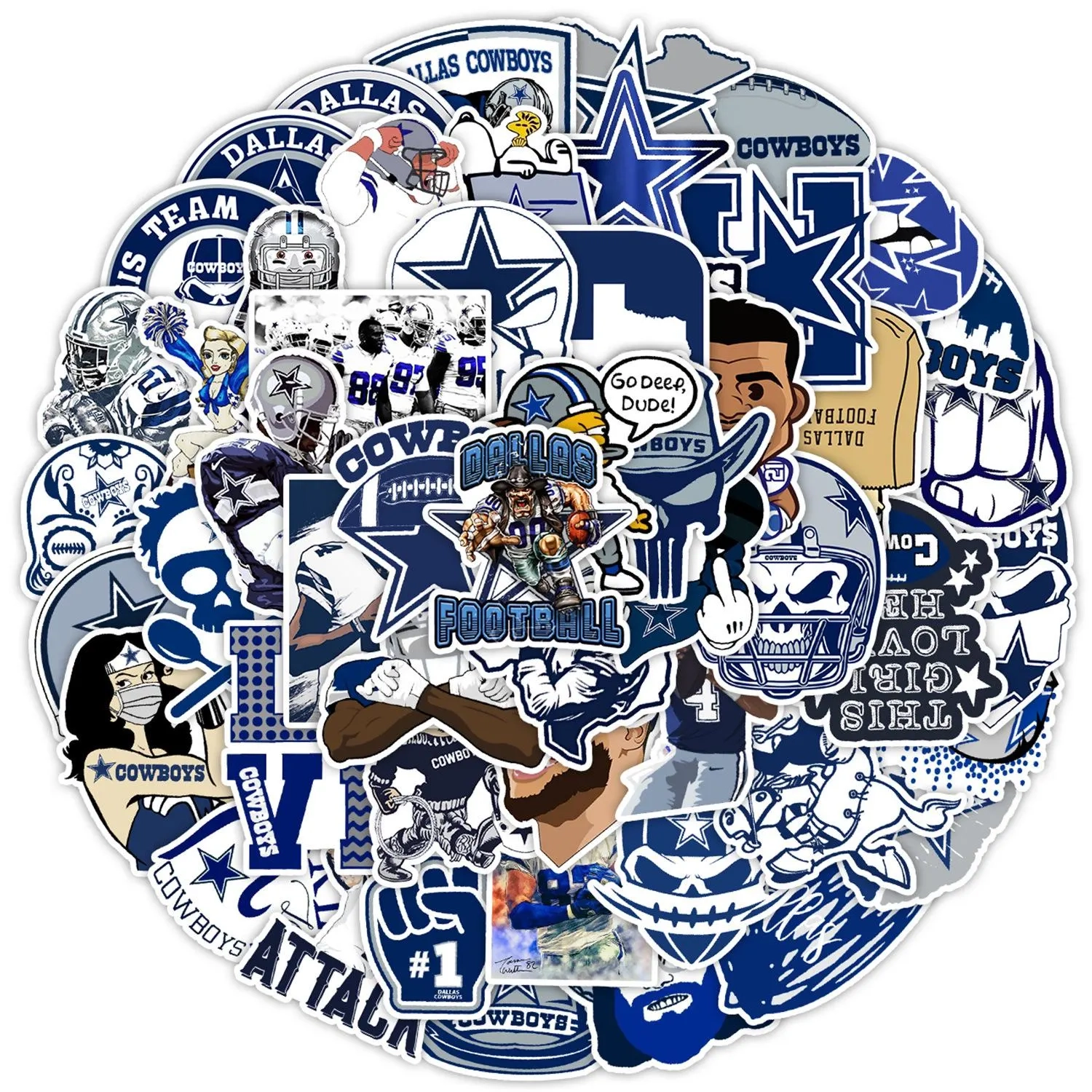 Dallas Cowboys Planner Stickers Etsy