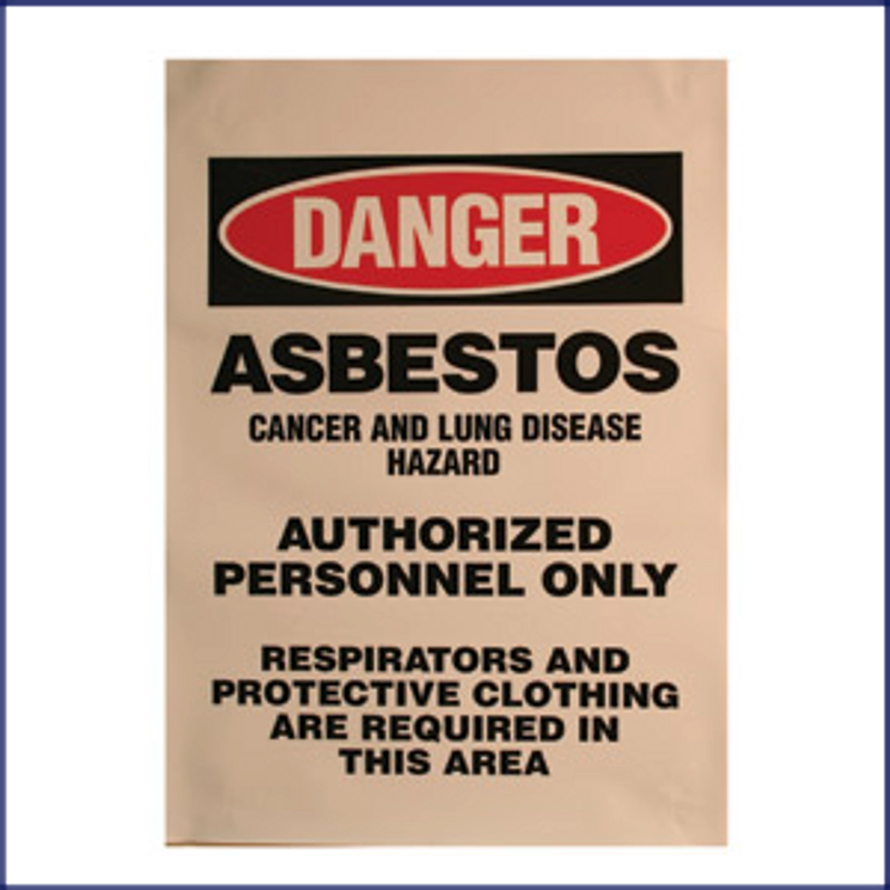 Printable Asbestos Beware Sign Printable Asbestos Beware Sign