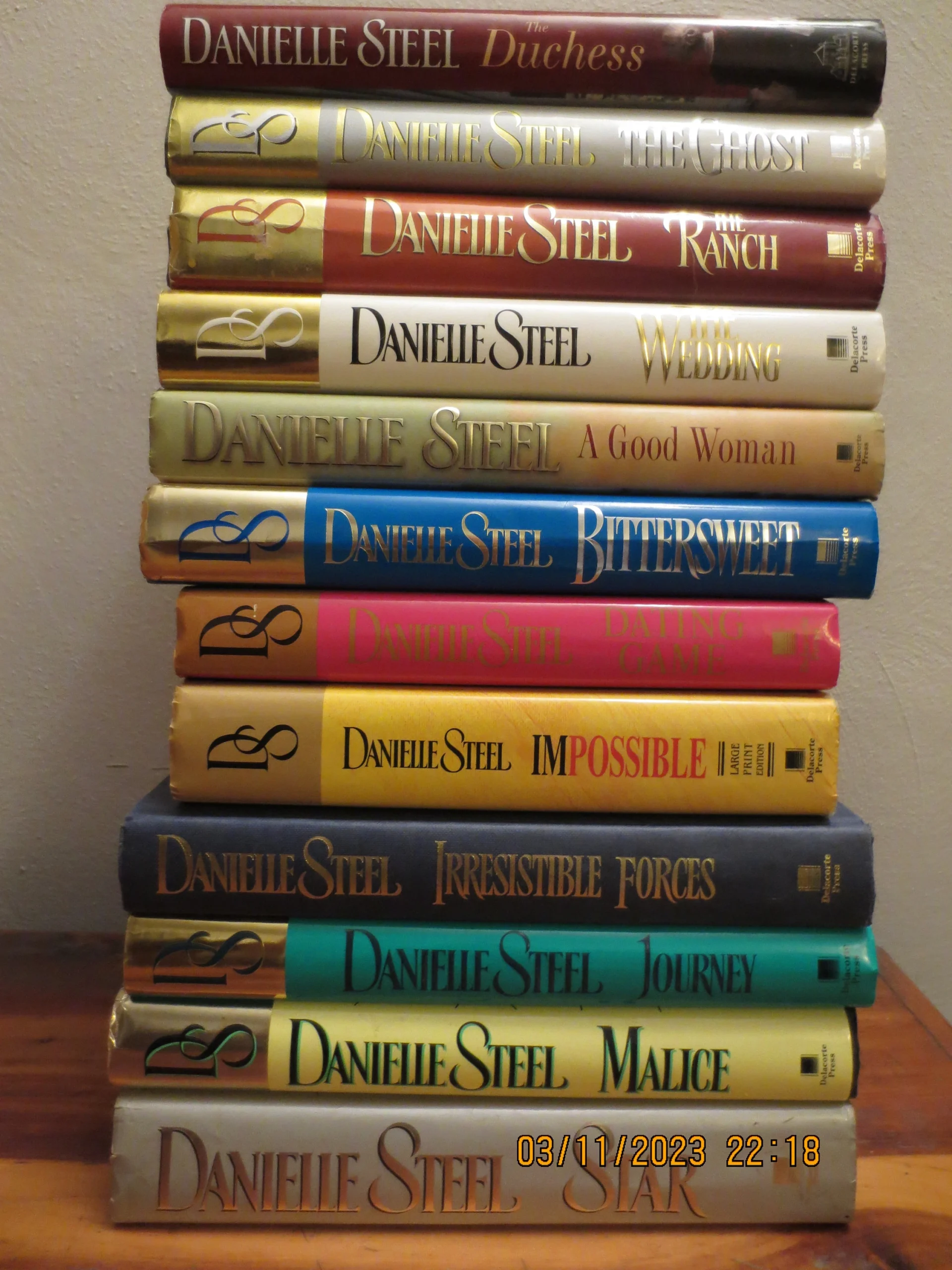 Printable Book List Danielle Steel