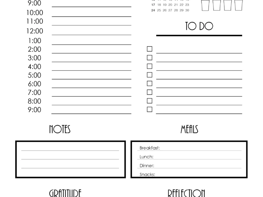 December 2025 Calendar Instant Download