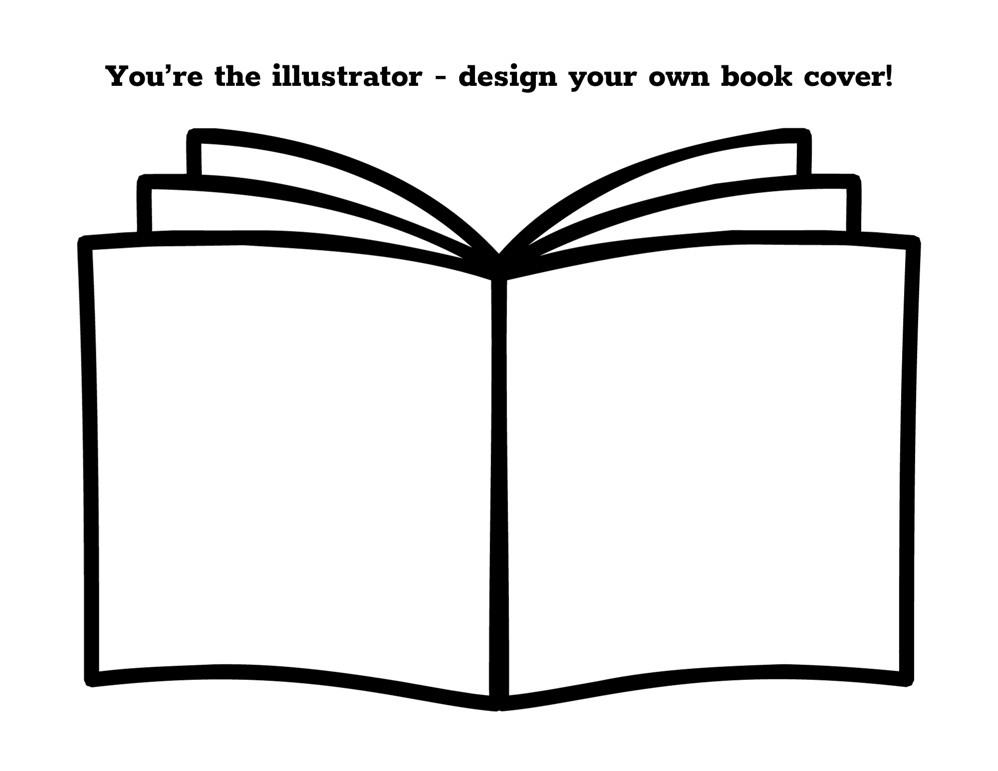 Design Your Own Book Cover Free Printable SMART Reading