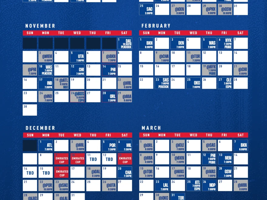 DETROIT PISTONS ANNOUNCE 2025 26 PRESEASON SCHEDULE