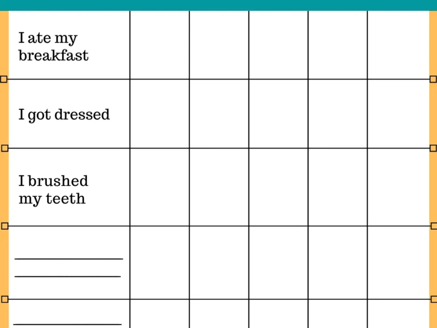 Dinosaur I m A Big Kid Self Care Reward Chart ACN Latitudes