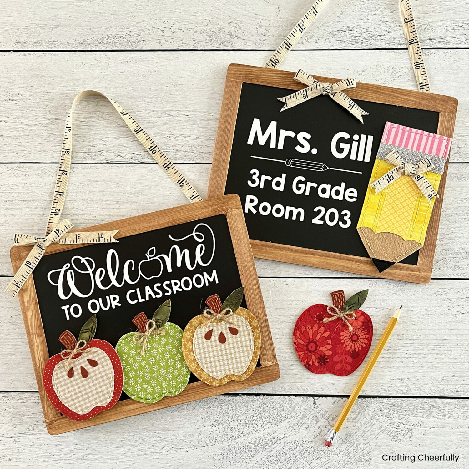 DIY Classroom Chalkboard Signs Crafting Cheerfully
