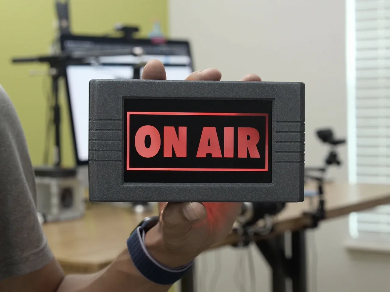 Printable On The Air Sign