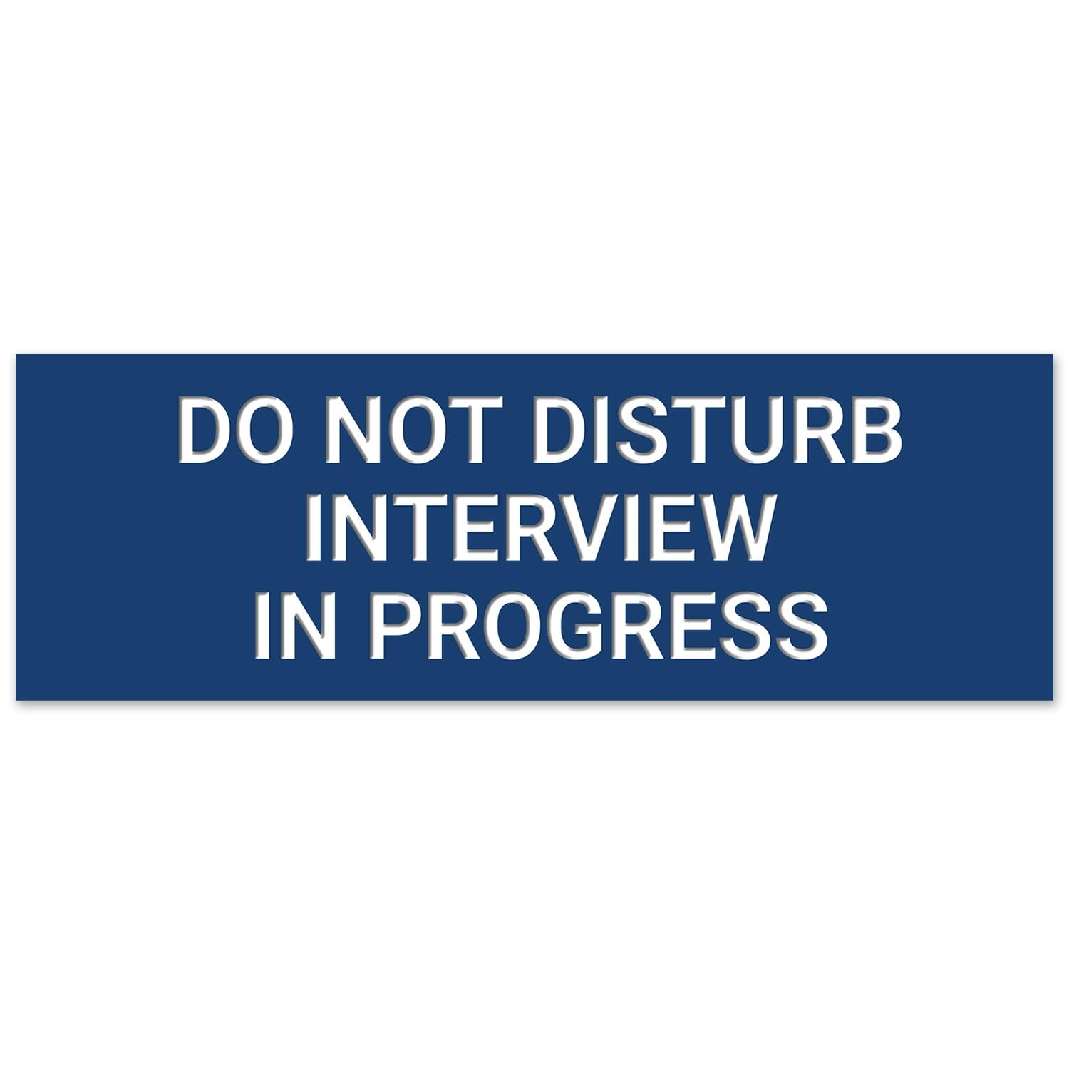Interview In Progress Sign Printable