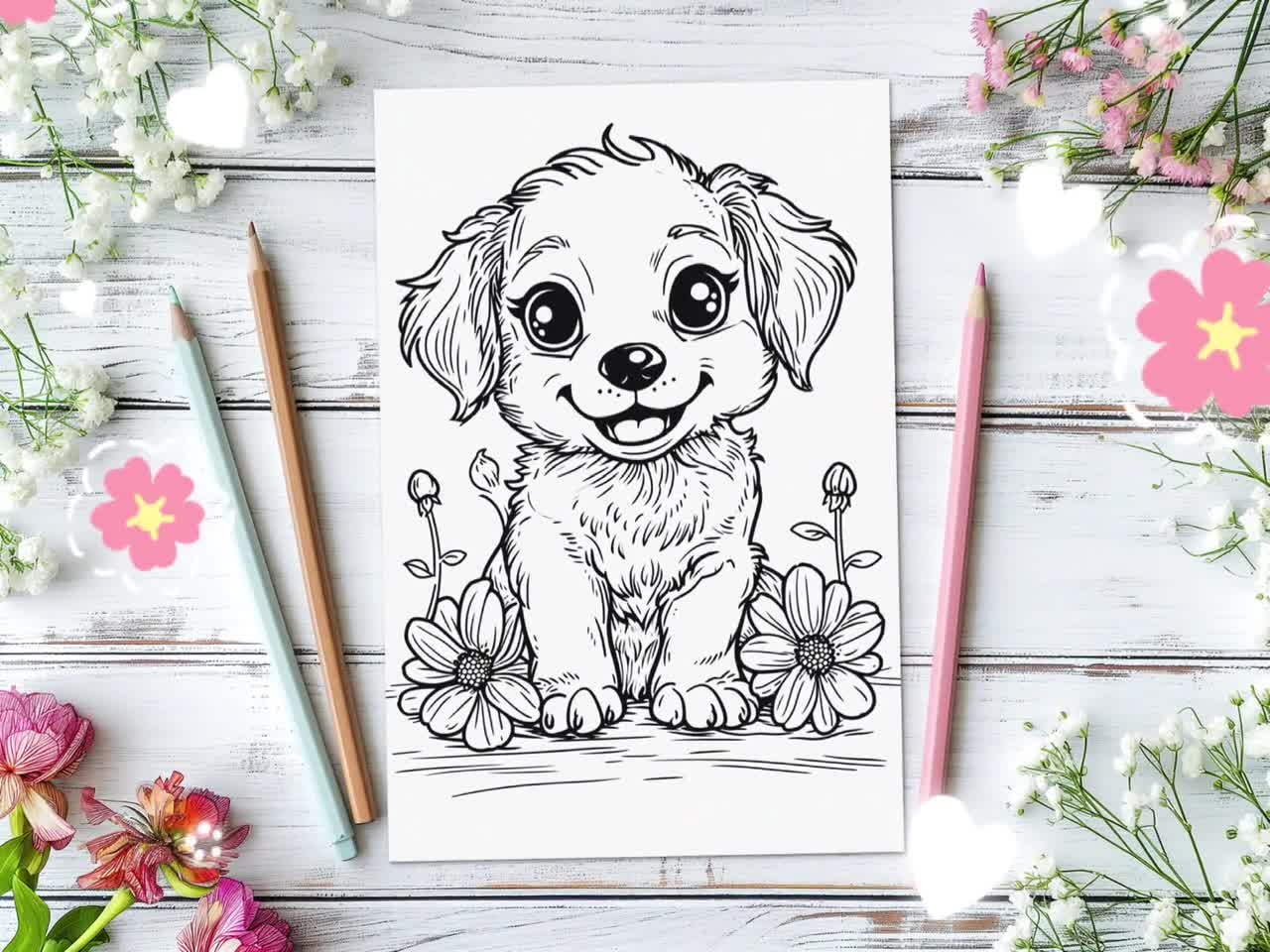 Dog Coloring Sheets Printable