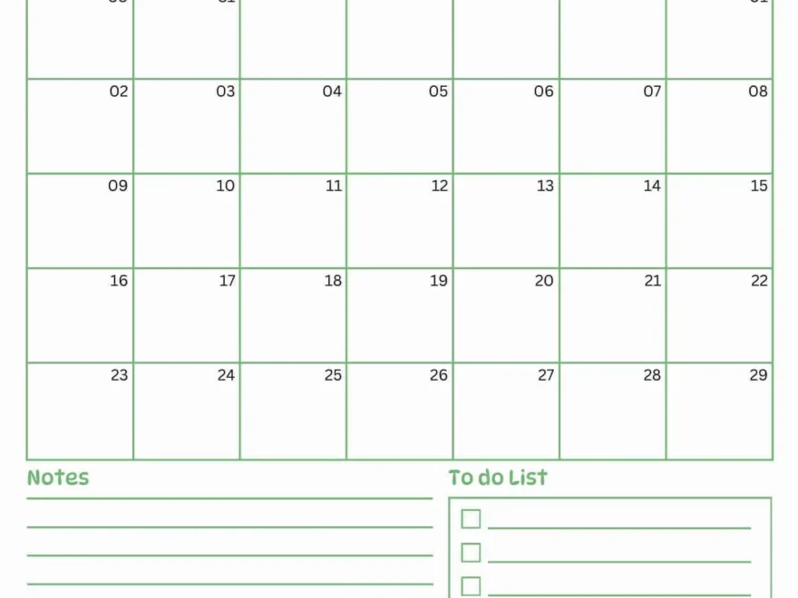 Download Free Printable March 2025 Calendar Calendarkart