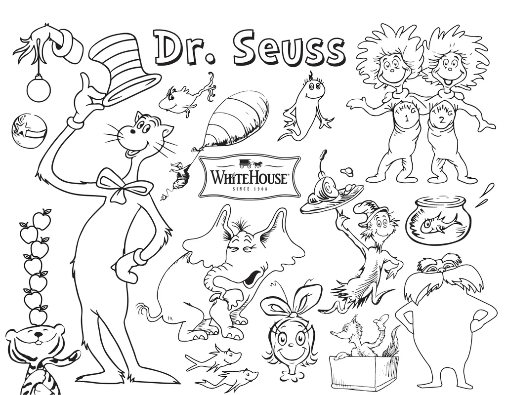 Dr Seuss Day Printable White House Foods Official