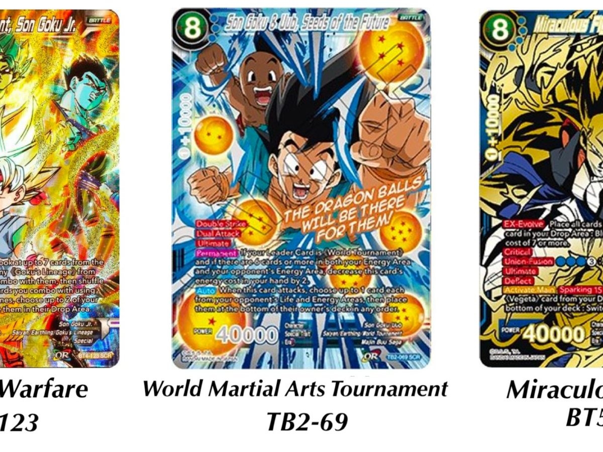 Printable Dragon Ball Super Card List