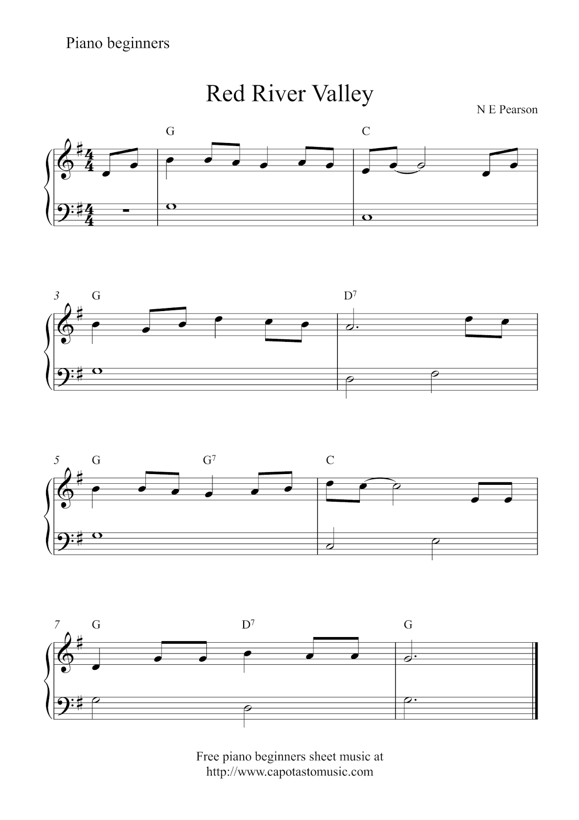 Piano Music Sheets For Beginners Printable Piano Music Sheets For Beginners Printable