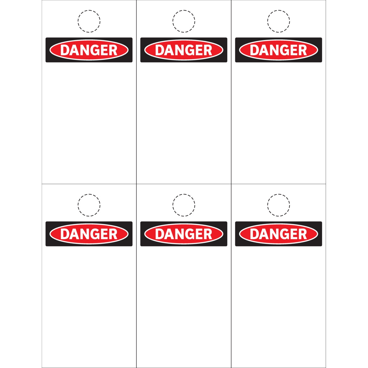 Printable Blank Security Signs